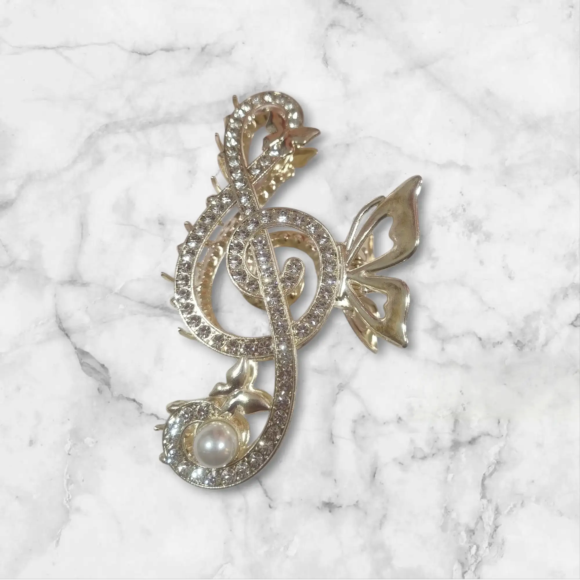 Hebilla Mariposa Dorada